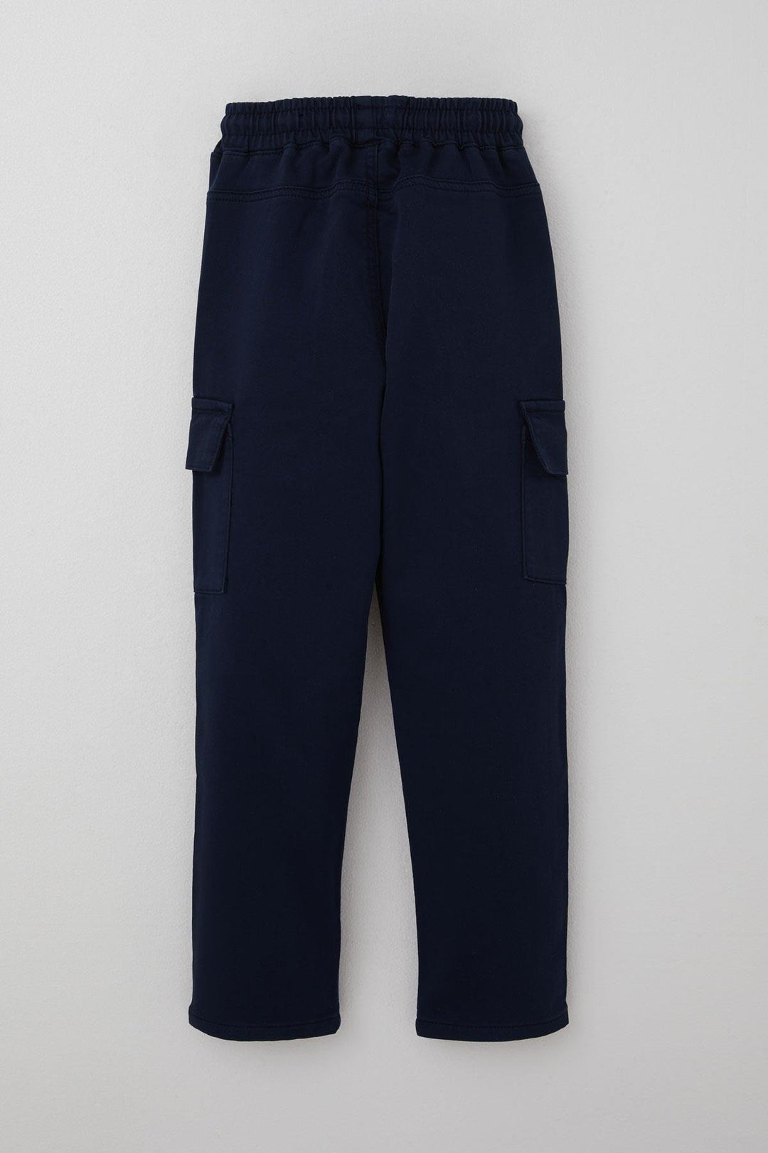 BRE Breeze Boys' Cargo Pants with Elastic Waistband and Pockets, 60 Years, Navy Blue - Pisa
