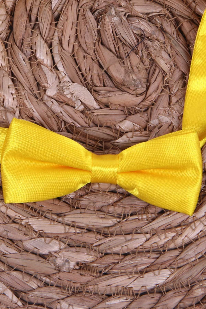 BRE Breeze Boys' Bow Tie Standard, Yellow - Mankato