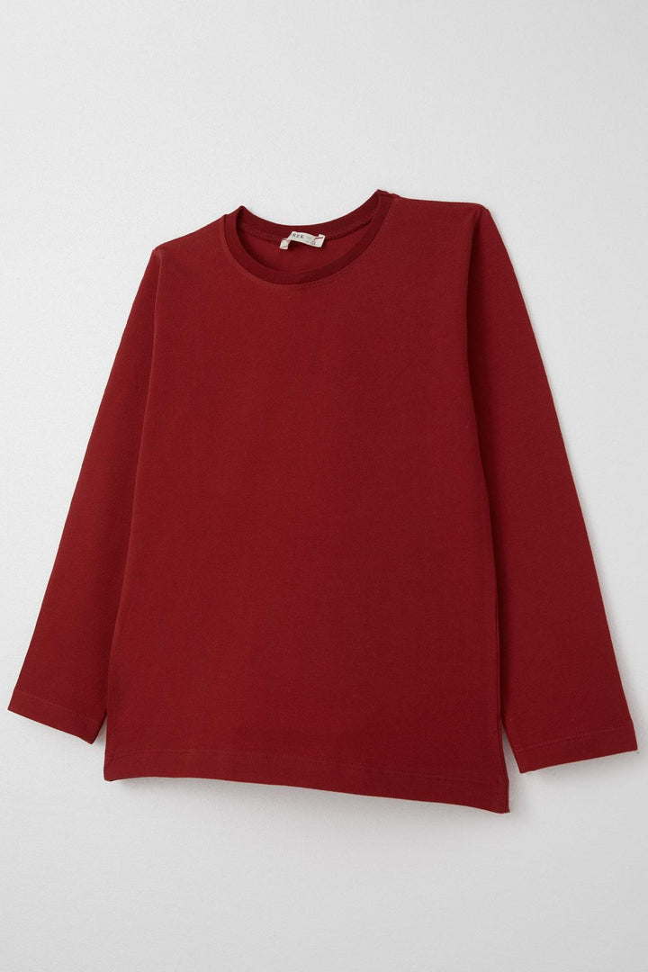 BRE Breeze Boys' Pyjama Set Basic 4-8 Years, Red - Gravesend