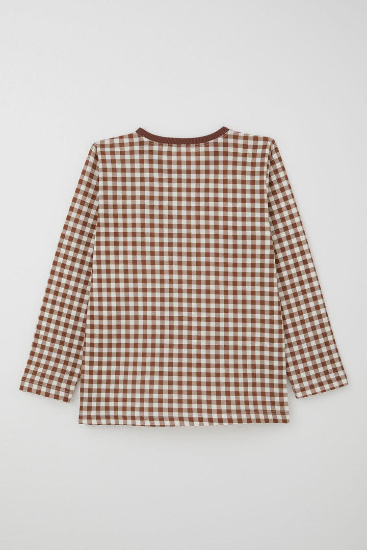 BRE Breeze Erkek Çocuk Pijama Takımı Ekose Desenli 92 Yaş, Karışık Renk - Winter Springs