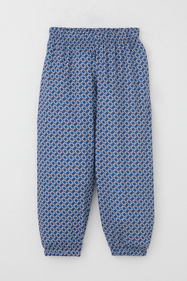 BRE Breeze Boys' Pajama Set Square Patterned 1-3 Years, Blue - North Vancouver