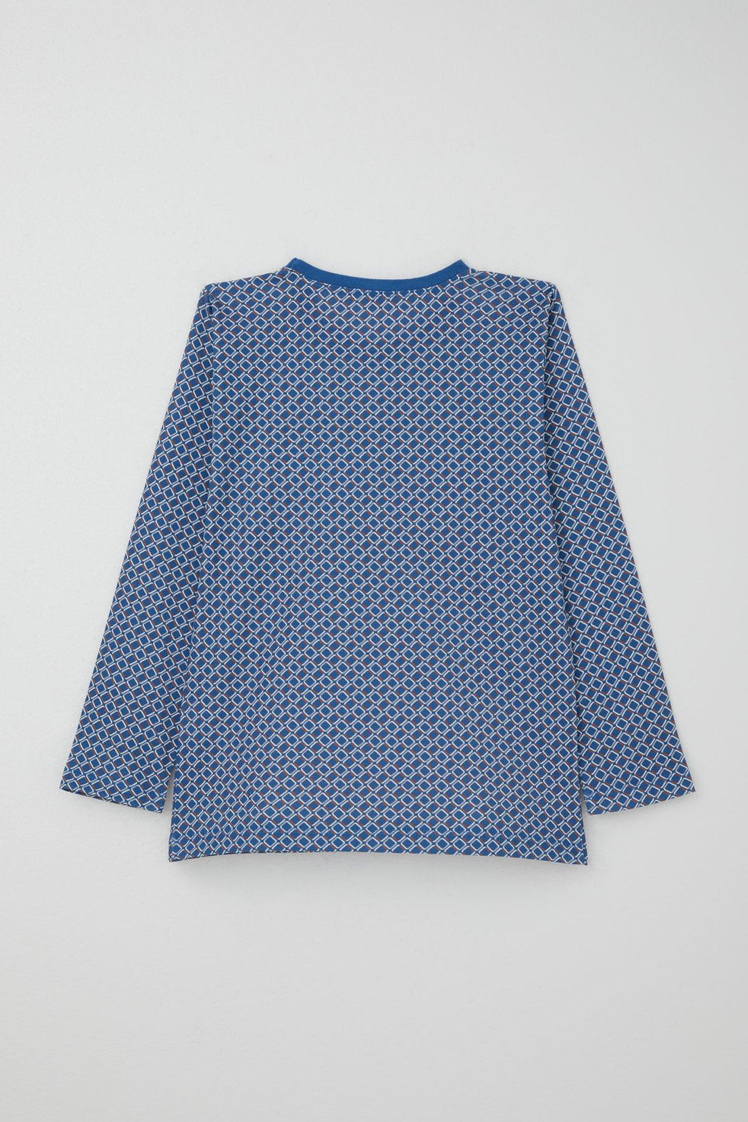 BRE Breeze Boys' Pajama Set Square Patterned 92 Years, Blue - Kakhovka