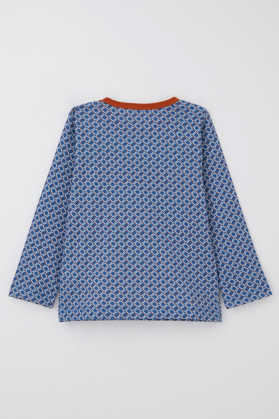 BRE Breeze Boys' Pajama Set Square Patterned 1-3 Years, Blue - North Vancouver