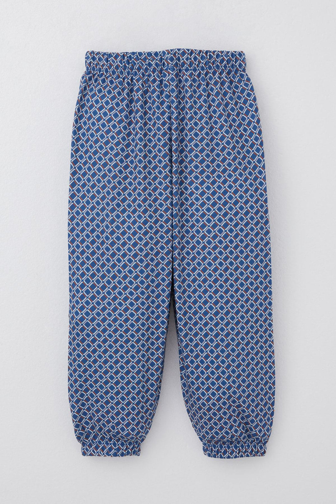 BRE Breeze Boys' Pajama Set Square Patterned 1-3 Years, Blue - North Vancouver