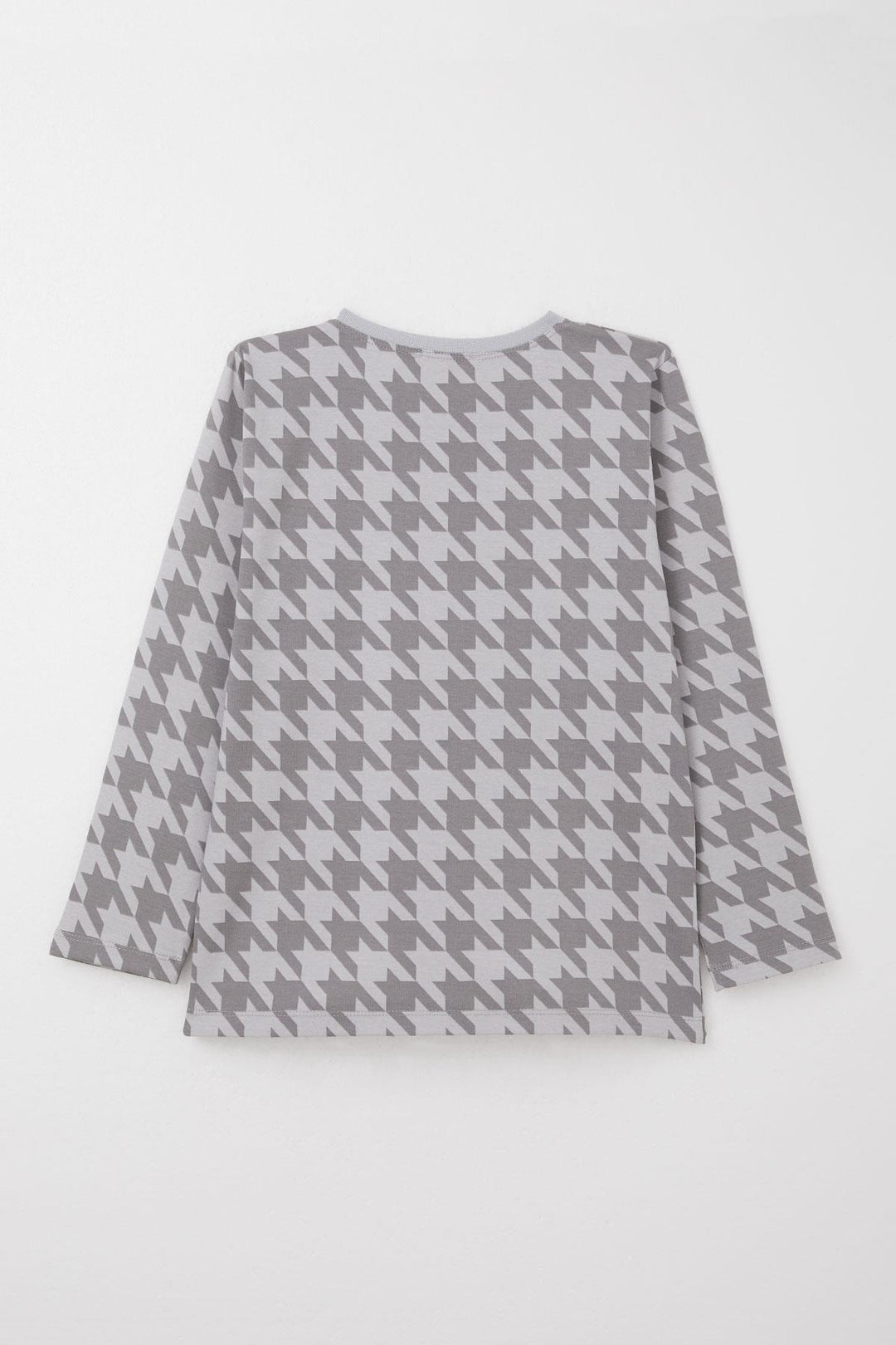 BRE Breeze Boys' Pyjama Set Houndstooth Patterned 92 Years, Grey - Villaflores