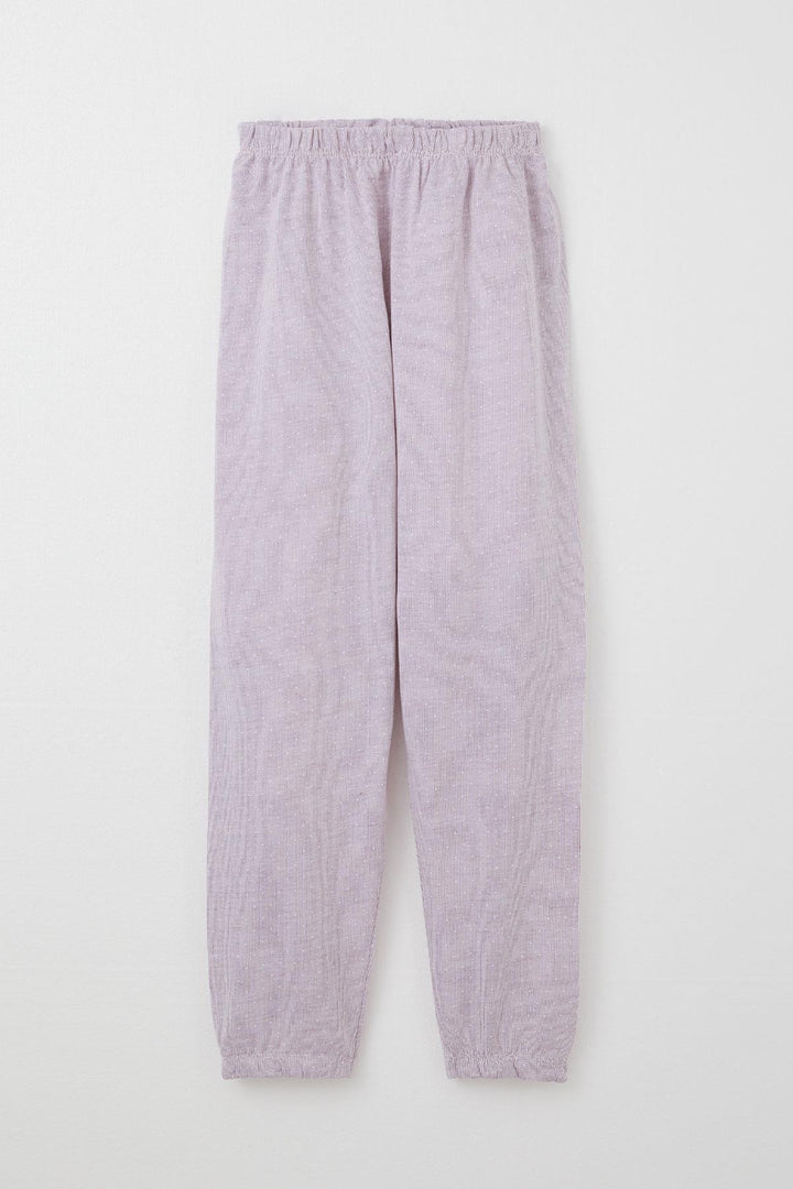 BRE Breeze Boys' Pajama Set with Tiny Polka Dot Pattern, 4-8 Years, Light Lilac - Drobeta-Turnu Severin