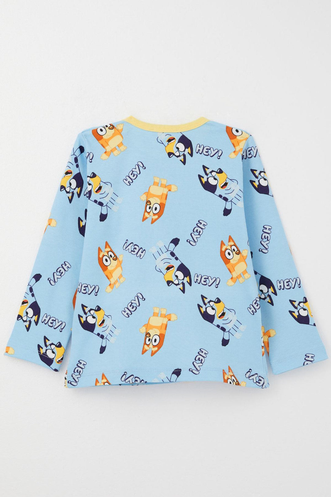 BRE Breeze Boys' Pyjama Set Happy Little Dogs Patterned 1-3 Years, Light Blue - Crewe