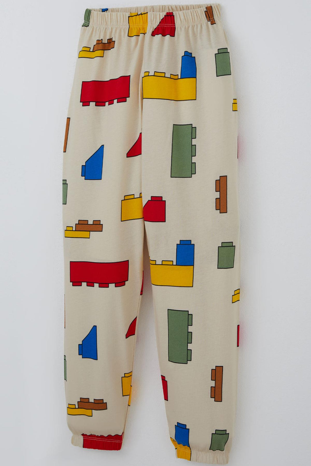 BRE Breeze Boys' Pajama Set Colorful Lego Patterned 4-8 Years, Cream - Grugliasco