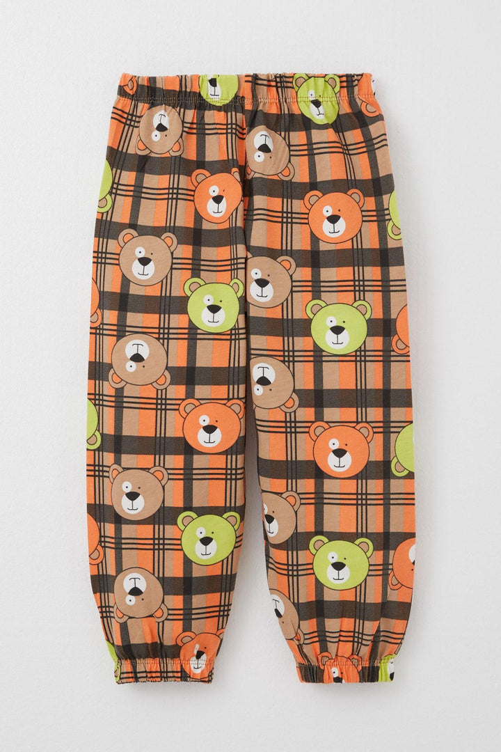 BRE Breeze Boys' Pyjama Set Cute Bear Patterned 1-3 Years, Mixed Color - Bad Oeynhausen
