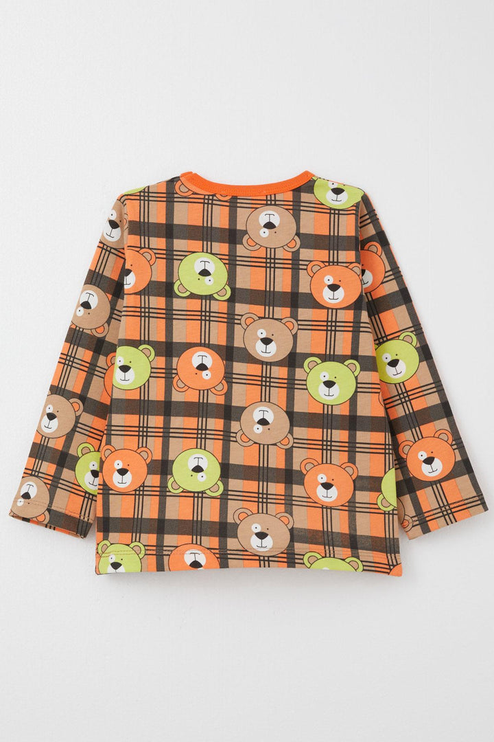 BRE Breeze Boys' Pyjama Set Cute Bear Patterned 1-3 Years, Mixed Color - Bad Oeynhausen