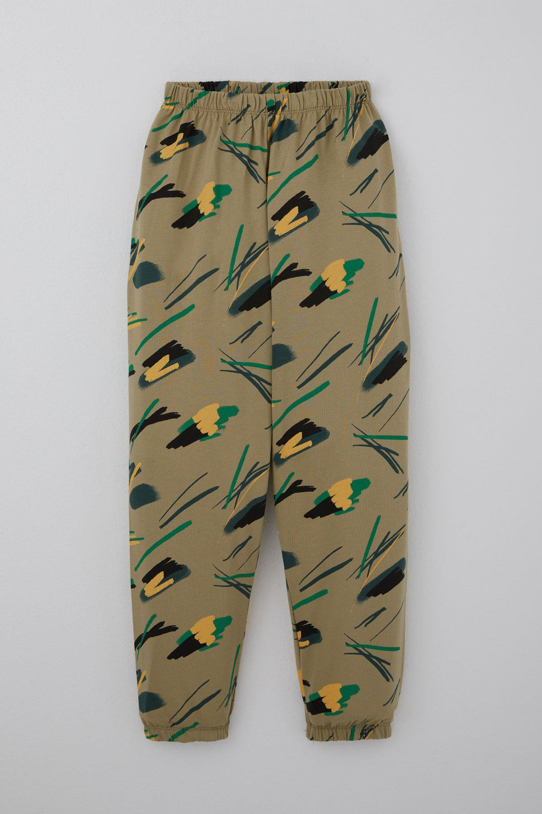 BRE Breeze Erkek Çocuk Pijama Takımı Uykucu Fırça 4-8 Yaş, Haki Yeşil - Cutler Bay