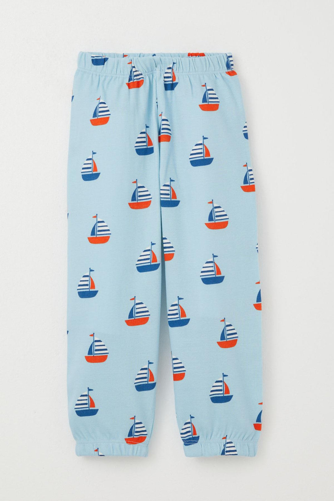 BRE Breeze Boys' Pyjama Set Sail Patterned 1-3 Years, Light Blue - Fiumicino