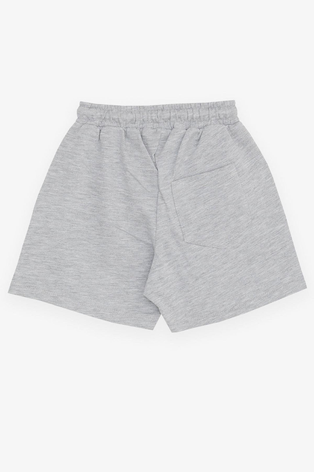 BRE Breeze Girls & Boys Boys' Shorts Printed with Drawstring Pockets 3-7 Years, Light Grey Melange - Richardson