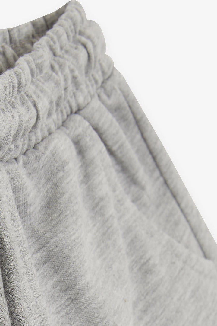 BRE Breeze Girls & Boys Boys' Shorts Printed with Drawstring Pockets 3-7 Years, Light Grey Melange - Richardson