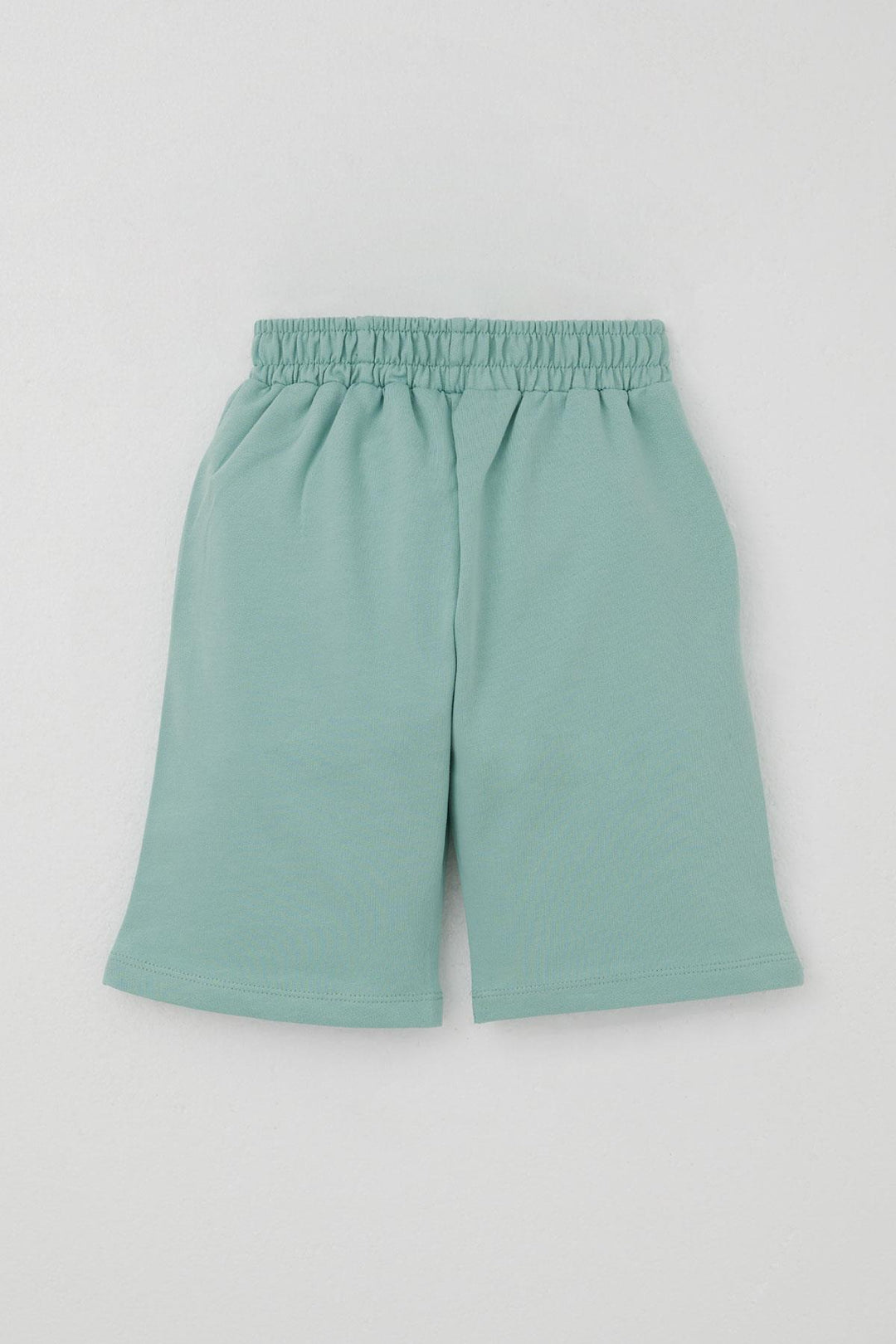 BRE Breeze Boys' Shorts Set with Car Printed Pocket Detail 1.5-5 Years, Ecru - Hinckley