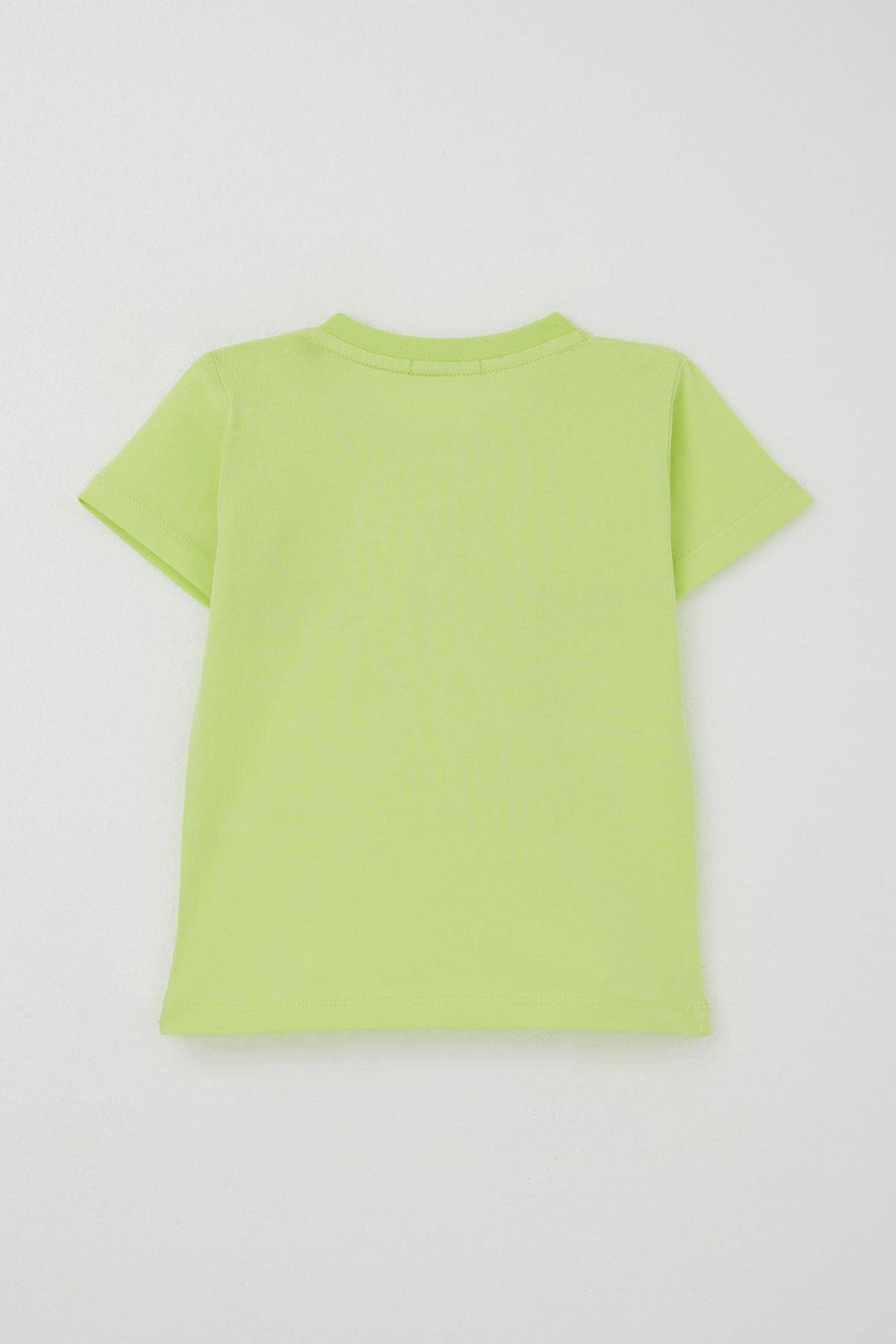 BRE Breeze Erkek Çocuk Şortlu Takım Araba Baskılı Cep Detaylı 1.5-5 Yaş, Fıstık Yeşili - Cambridge