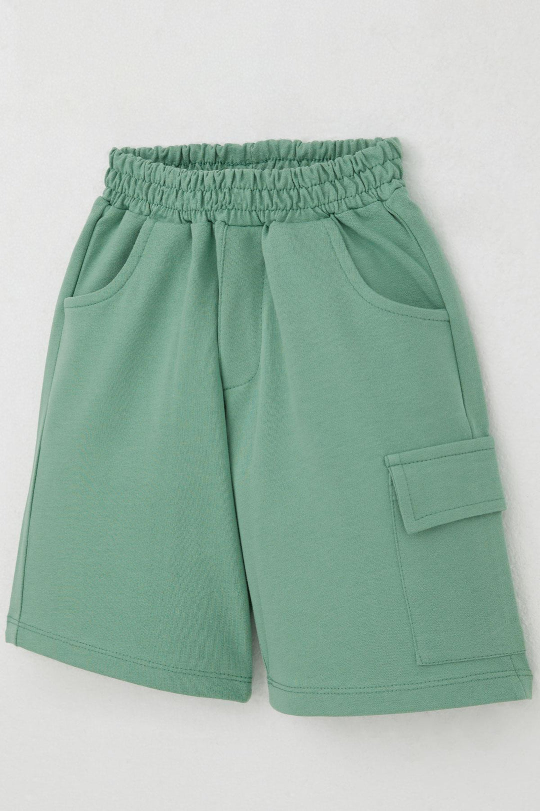 BRE Breeze Erkek Çocuk Şortlu Takım Güçlü Dinozorlar Baskılı 3-8 Yaş, Bej - Guacharachi