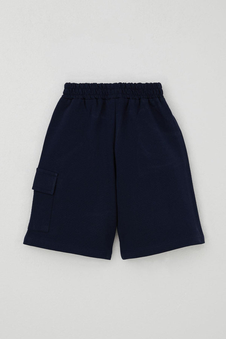 BRE Breeze Erkek Çocuk Şortlu Takım Güçlü Dinozorlar Baskılı 3-8 Yaş, Gri - Marino