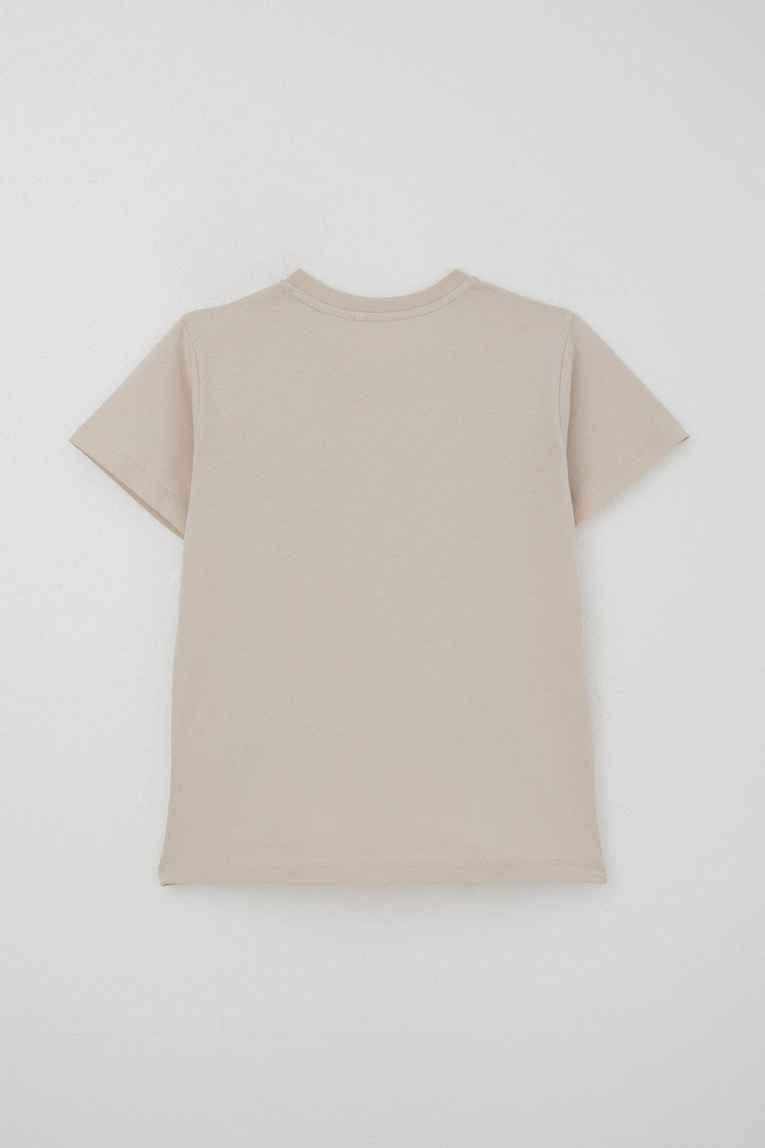 BRE Breeze Erkek Çocuk Şortlu Takım Güçlü Dinozor Baskılı Kısa Kollar Büyük Güç 4-9 Yaş, Bej - Kobryn