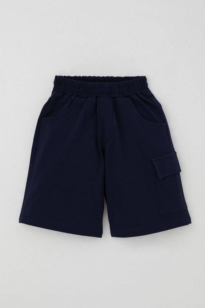 BRE Breeze Erkek Çocuk Şortlu Takım Güçlü Dinozorlar Baskılı 3-8 Yaş, Gri - Marino