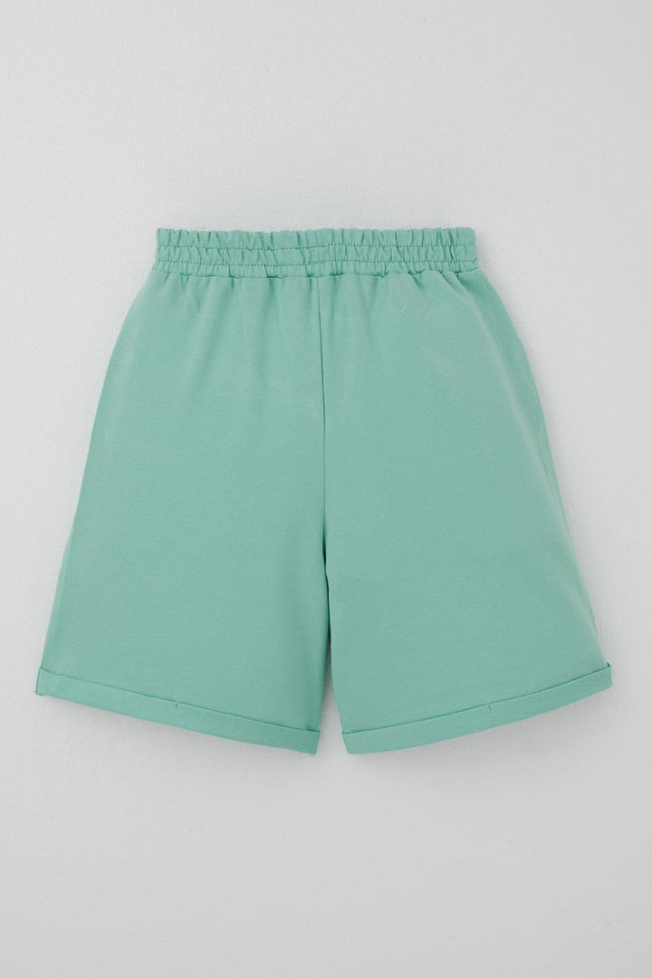 BRE Breeze Boys' Shorts Set Cool Skateboarder Printed 84 Years, Ecru - Playa del Carmen