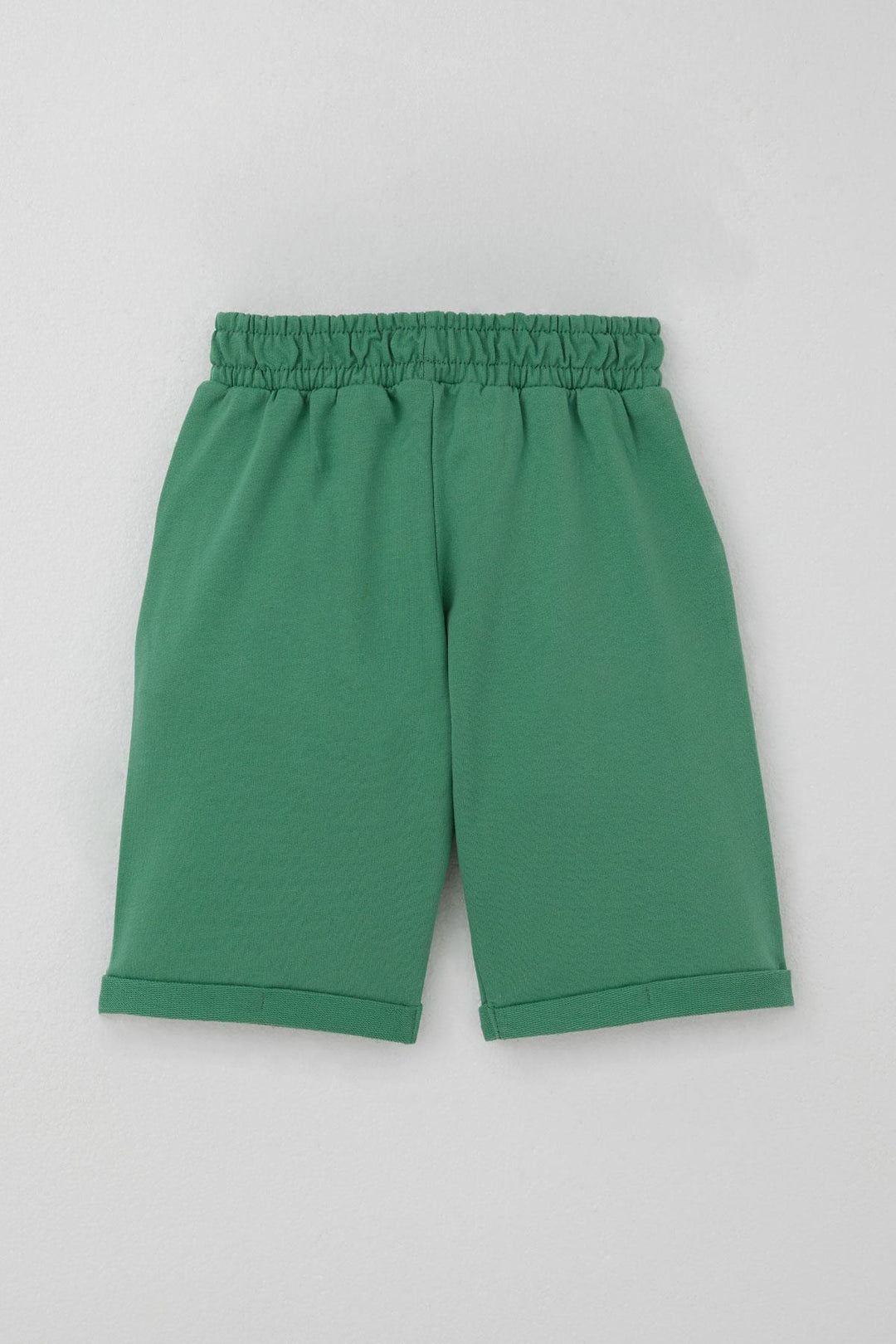 BRE Breeze Boys' Shorts Set with Construction Machine Print, 1-4 Years, Beige - Paderno Dugnano