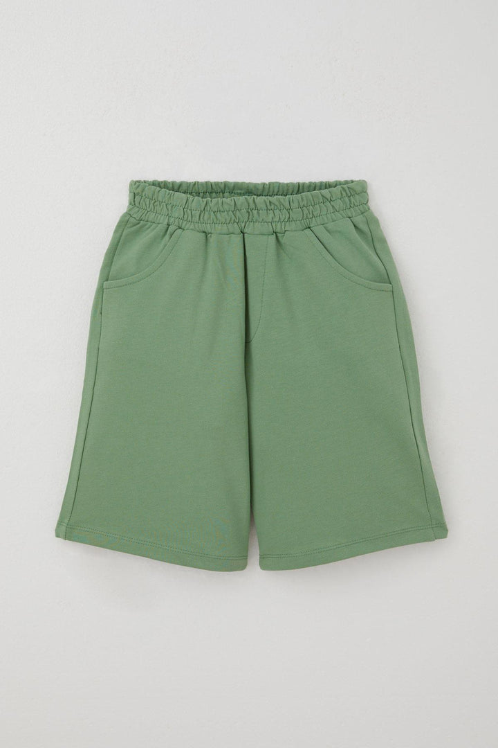 BRE Breeze Boys' Shorts Set Embossed Printed 72 Years, Light Grey Melange - Lebanon