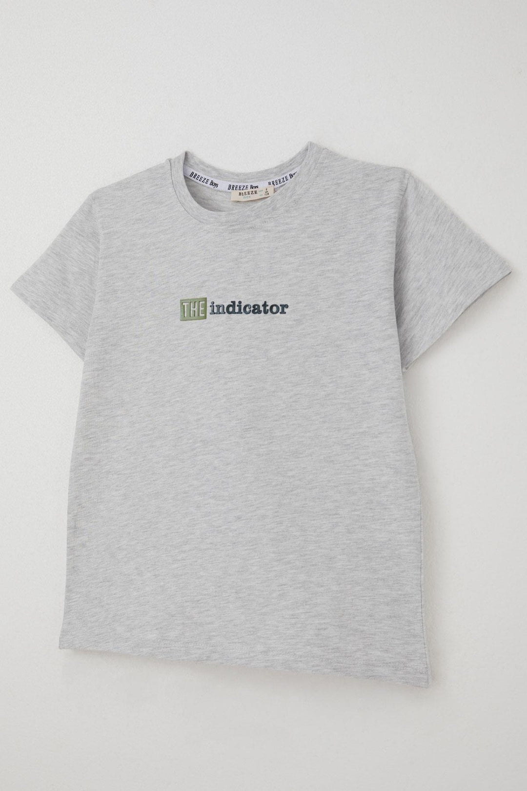 BRE Breeze Boys' Shorts Set Embossed Printed 72 Years, Light Grey Melange - Lebanon