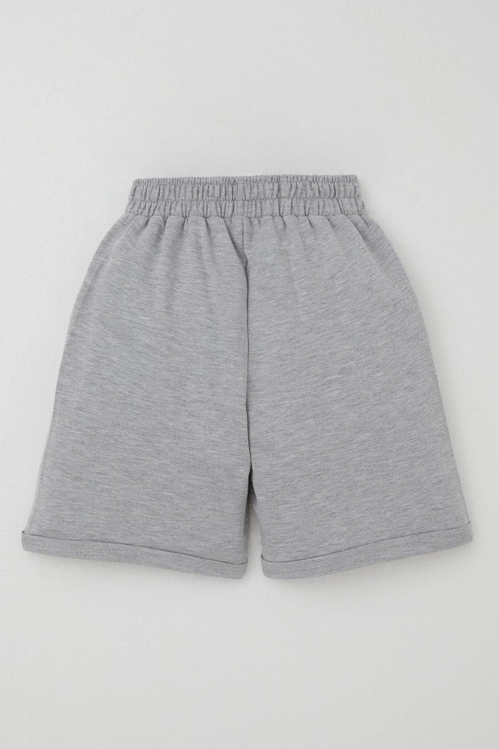 BRE Breeze Erkek Çocuk Şortlu Takım Kaykay Kralı 84 Yaş, Ekru - Bryan