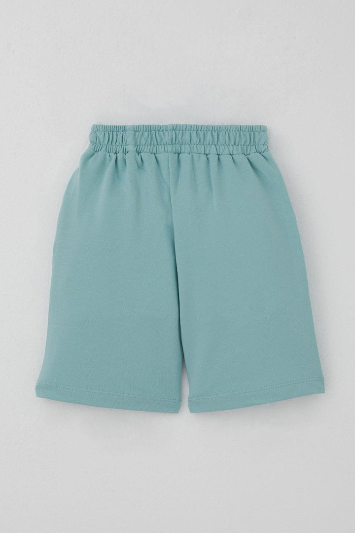 BRE Breeze Boys' Shorts Set Console King Player Dinosaur Printed 2-6 Years, Cream - Milton