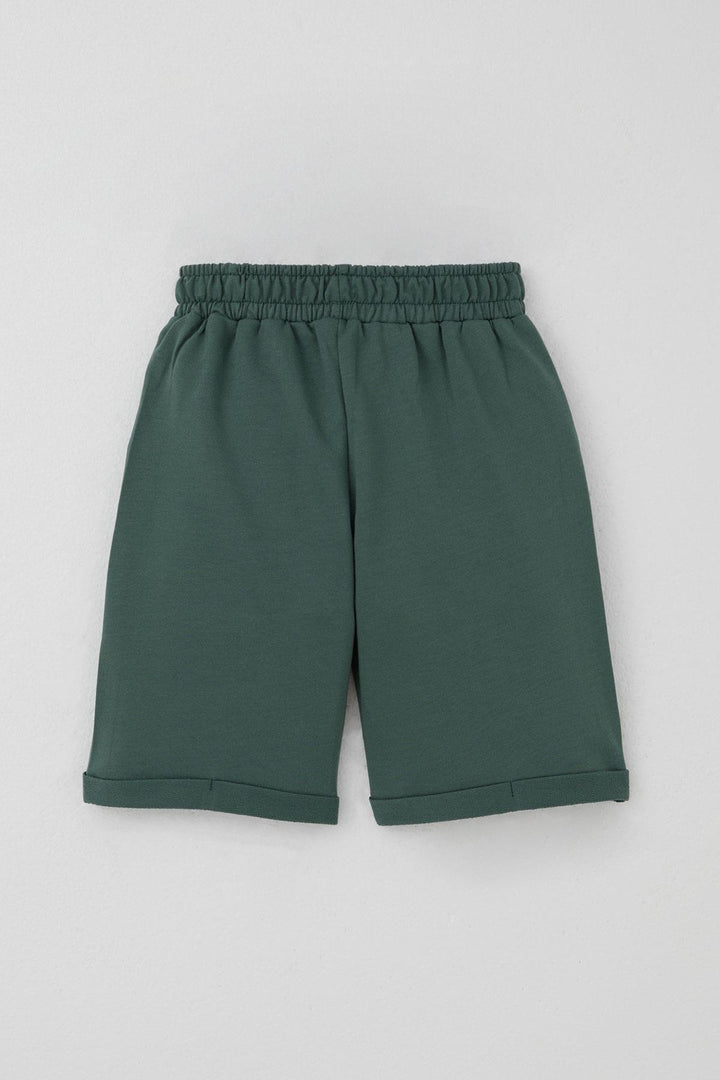 BRE Breeze Boys' Shorts Set with Dinosaur Print Performing Skating, 1-4 Years, Yellow - Huelva