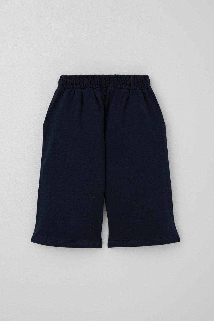 BRE Breeze Erkek Çocuk Şortlu Takım Püskürtme Boya Desenli Yazı Baskılı 50 Yaş, Bej - Bunbury