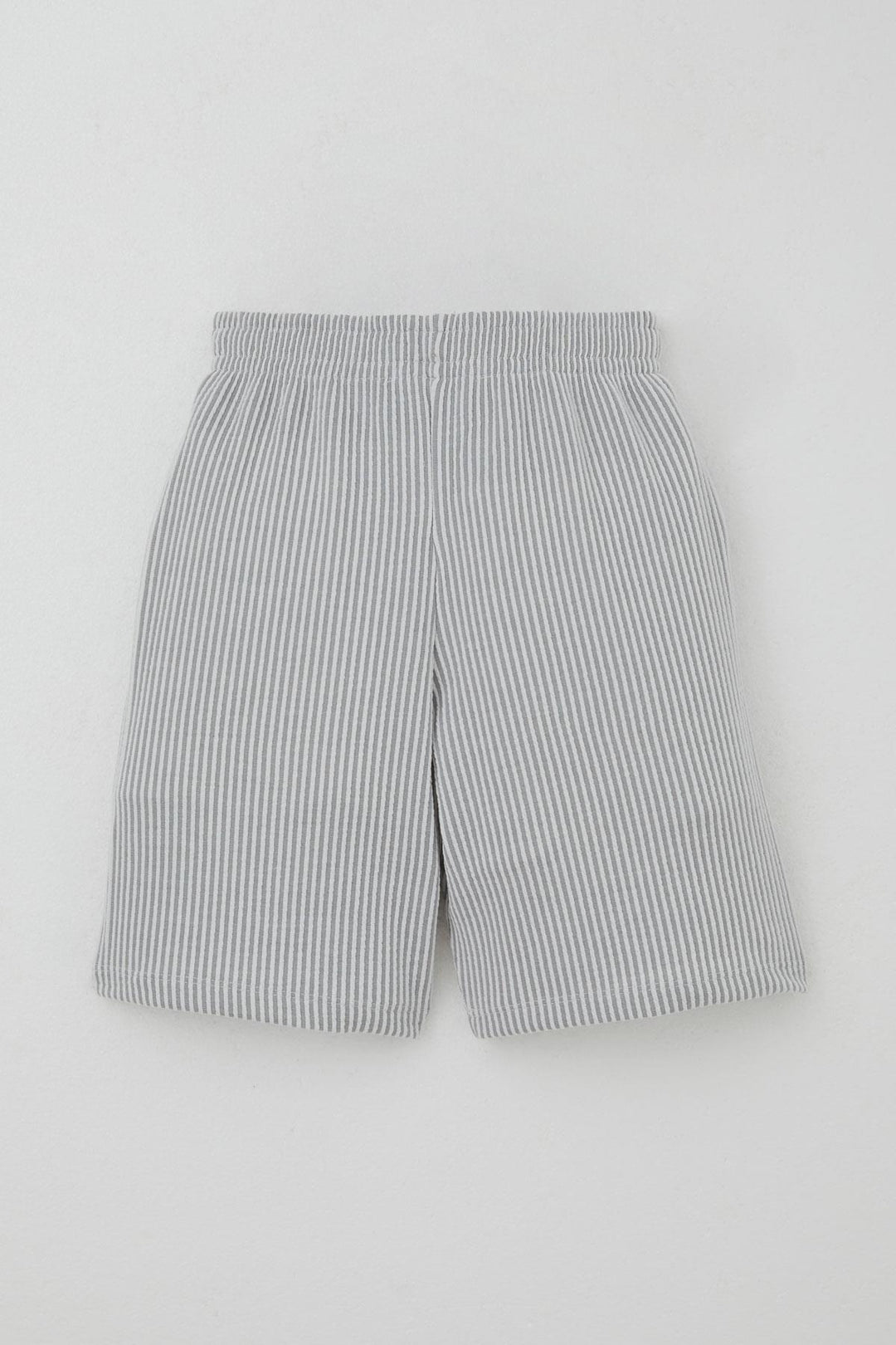 BRE Breeze Boys' Shorts Set Sleeveless Summer Printed Lace-Up Accessorized 84 Years, White - Marana