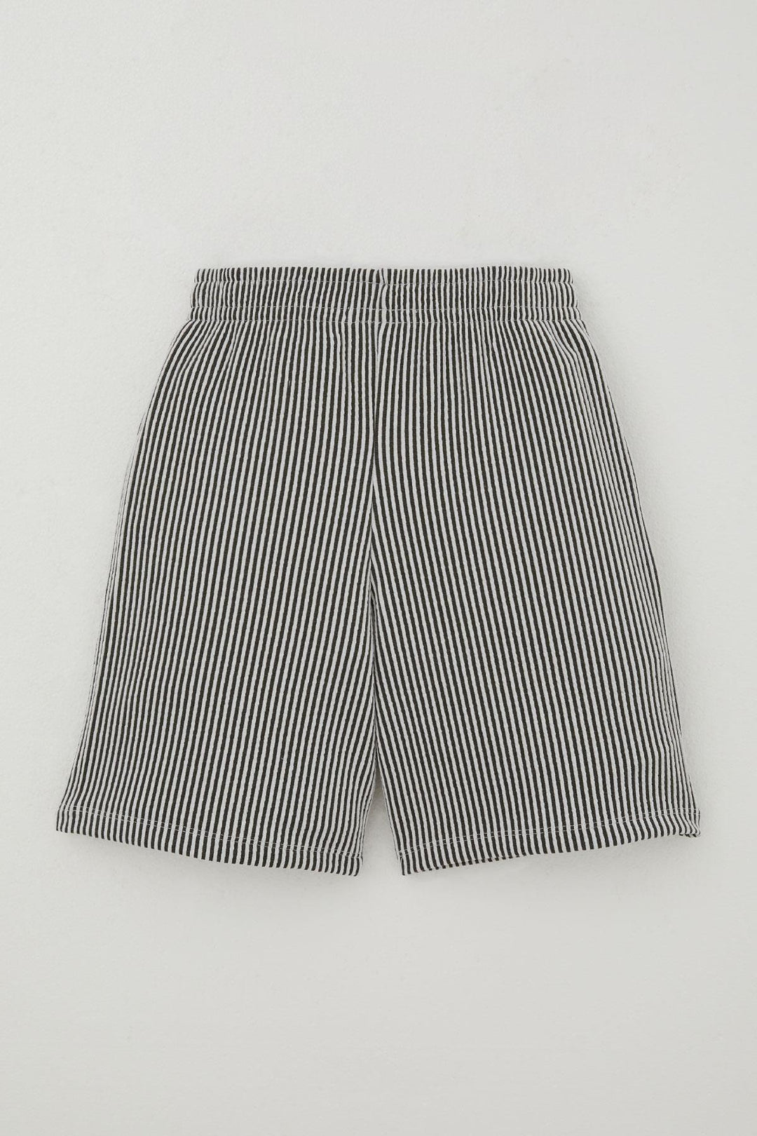 BRE Breeze Boys' Shorts Set Sleeveless Printed Lace-Up Accessorized 84 Years, White - Cabo San Lucas
