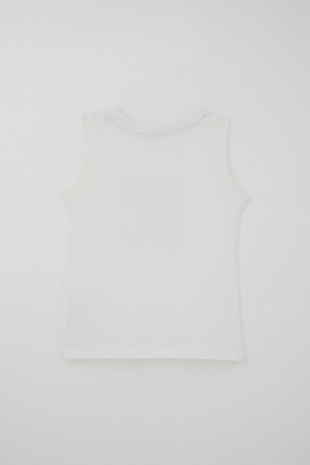 BRE Breeze Boys' Shorts Set Sleeveless Summer Printed Lace-Up Accessorized 84 Years, White - Pearl City