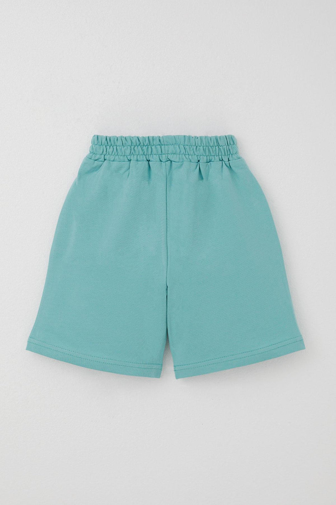 BRE Breeze Boys' Shorts Set with Surfer Dinosaur Print on the Back, 2-6 Years, Beige - York