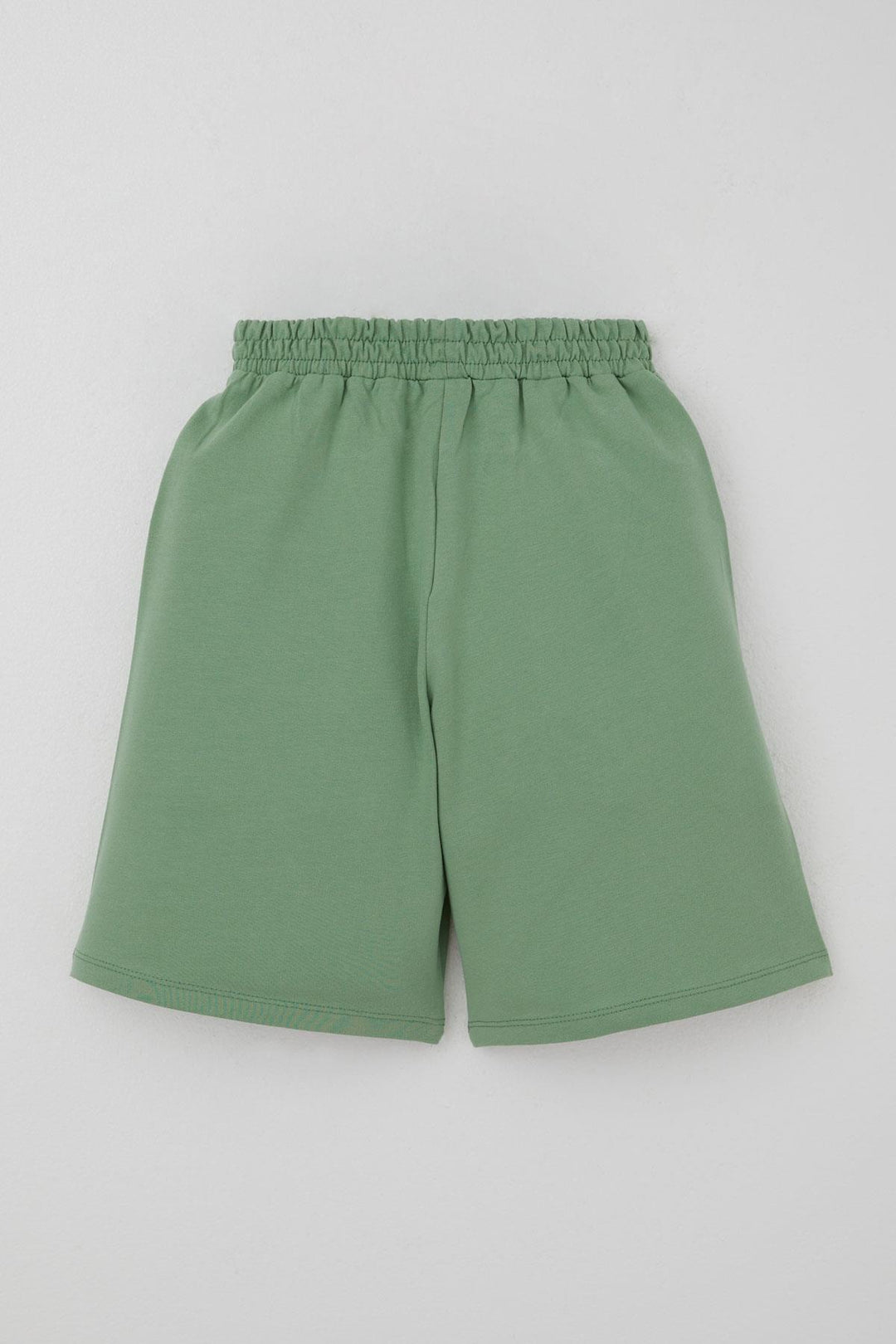 BRE Breeze Boys' Shorts Set Holiday Themed Palm Tree Printed 5-9 Years, White - Richmond