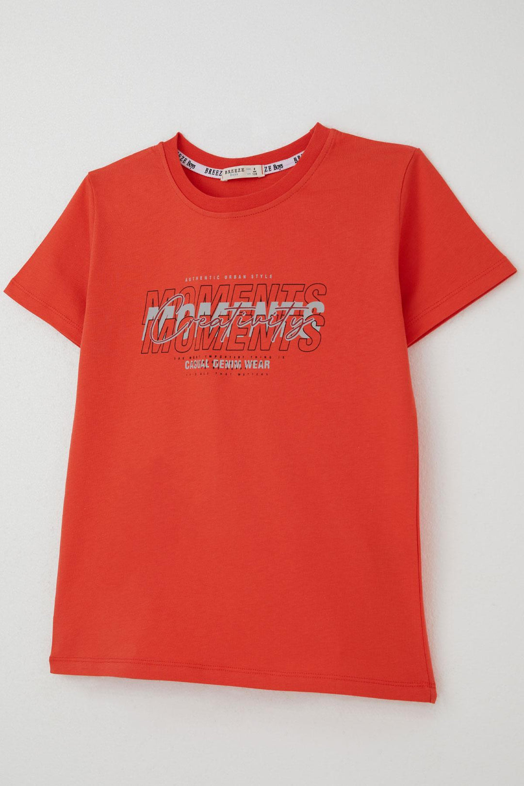 BRE Breeze Erkek Çocuk Şortlu Takım Yazı Baskılı Beli Lastikli 84 Yaş, Narçiçeği - University Place