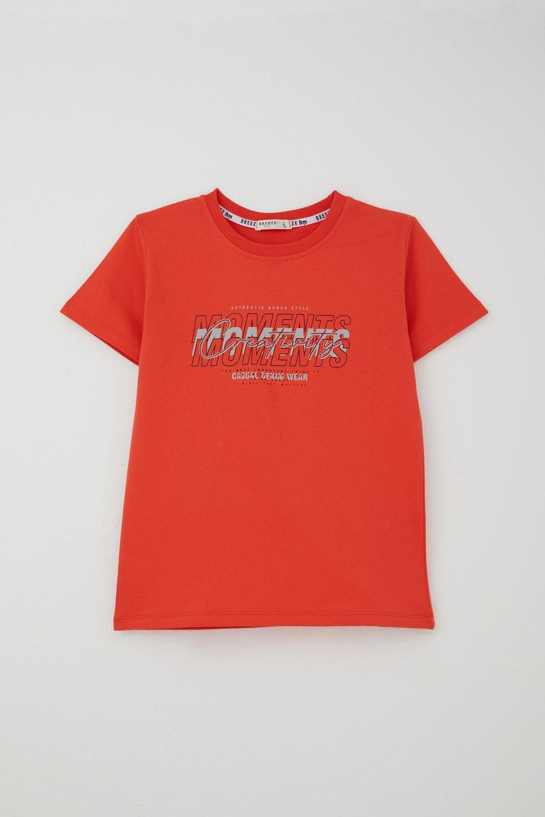 BRE Breeze Erkek Çocuk Şortlu Takım Yazı Baskılı Beli Lastikli 84 Yaş, Narçiçeği - University Place