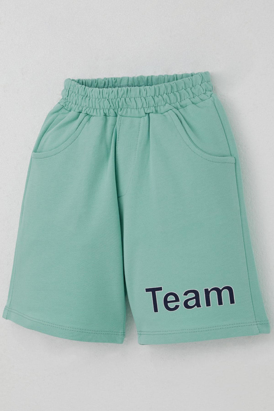 BRE Breeze Erkek Çocuk Şortlu Takım Zıp Zıp Dinozor Takımı 2-6 Yaş, Ekru - Penn Hills