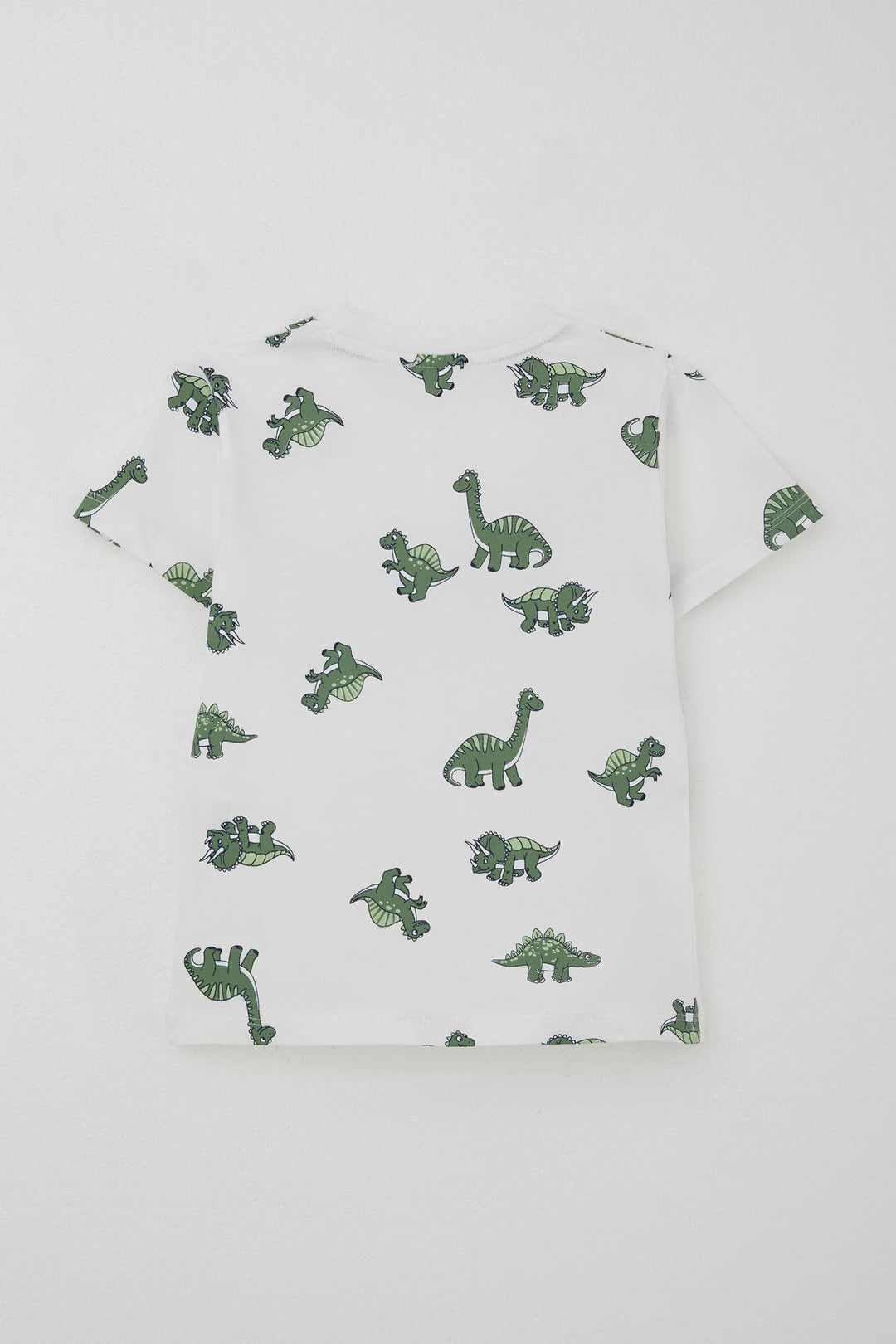 BRE Breeze Erkek Çocuk Şortlu Takım Zıp Zıp Dinozor Takımı 2-6 Yaş, Ekru - Penn Hills