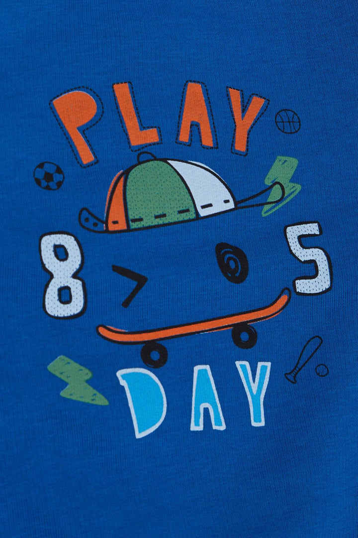 BRE Breeze Girls & Boys Boys Sweatshirt Game Day Themed 1.5-5 Years, Sky Blue - Lochau