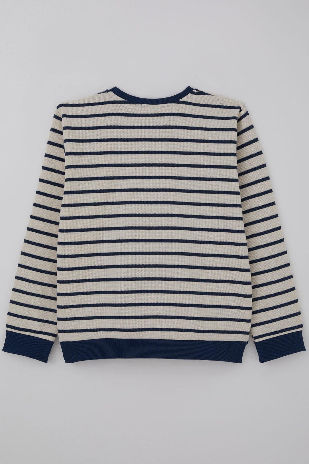 BRE Breeze Erkek Çocuk Sweatshirt Arma Detaylı 40 Yaş, Ekru - Hallandale Beach