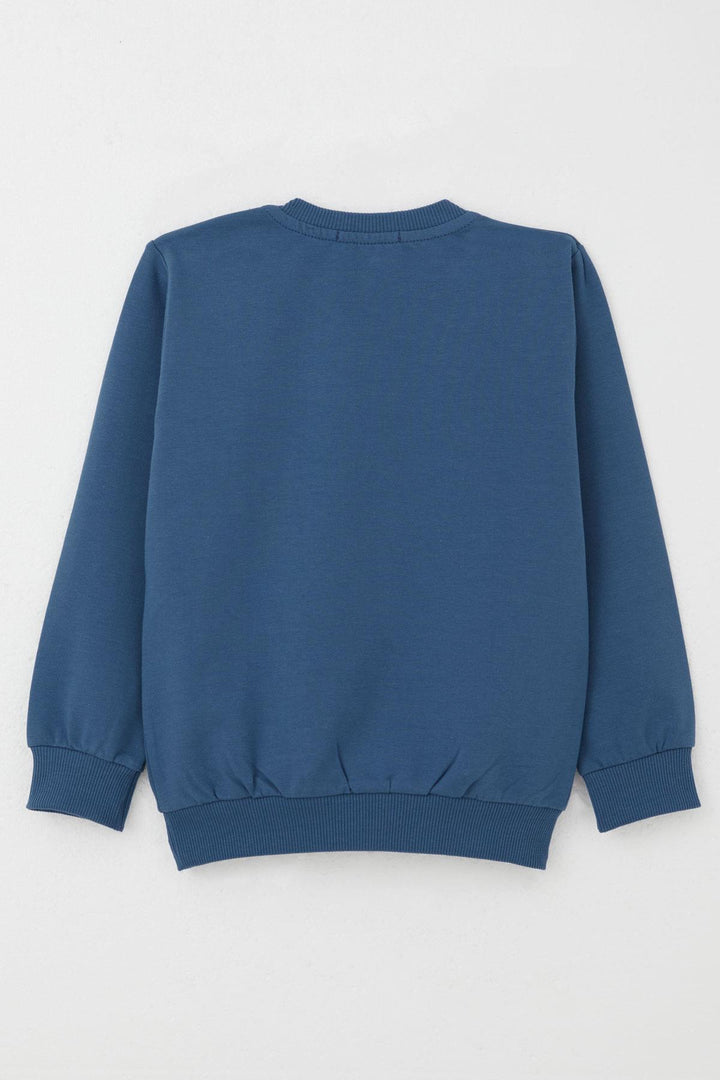 BRE Datagridviewtextboxcolumn { Name = Brand, Index = 5 } Boys' Sweatshirt Lightning of the Farm 1.5-5 Years, Indigo - Cary