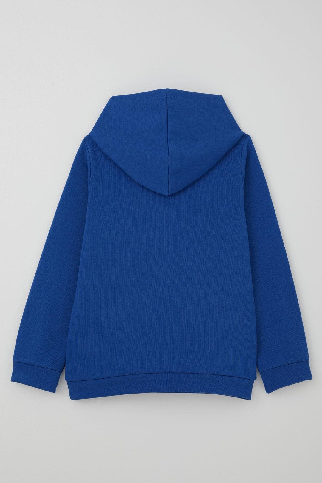 BRE Breeze Boys' Sweatshirt with Kangaroo Pocket and Arm Detail, 4-8 Years, Saxe Blue - Pistoia