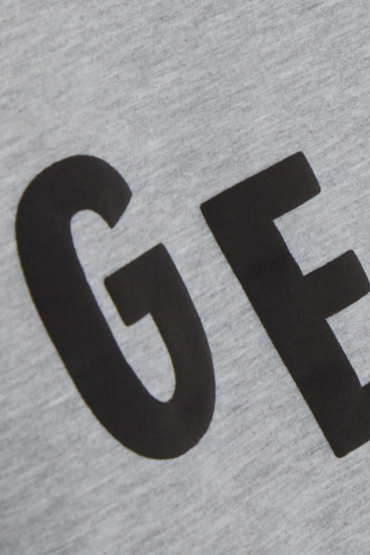 BRE Breeze Girls & Boys Boys Sweatshirt Hooded Printed 84 Years, Grey Melange - Mount Prospect