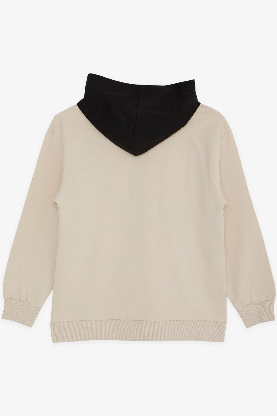 BRE Breeze Girls & Boys Boys Sweatshirt Hooded Printed 84 Years, Beige - Bendigo