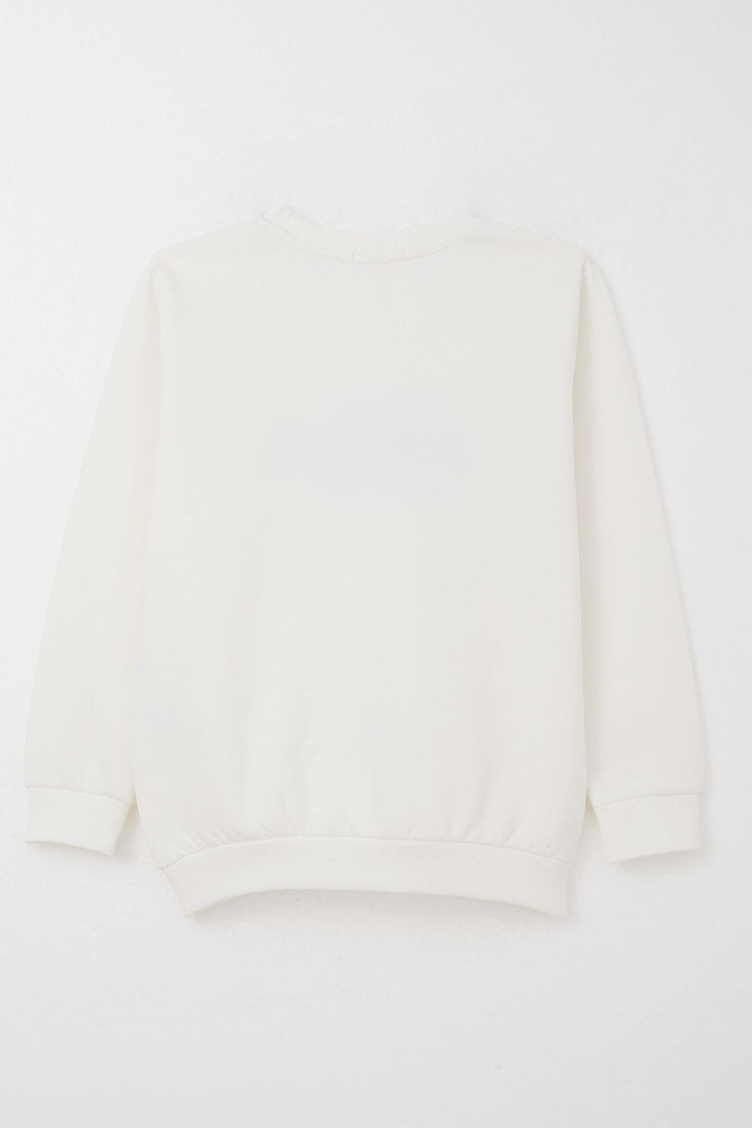 BRE Breeze Boys' Sweatshirt with Embroidered Text Print, 84 Years, Ecru - Barnet