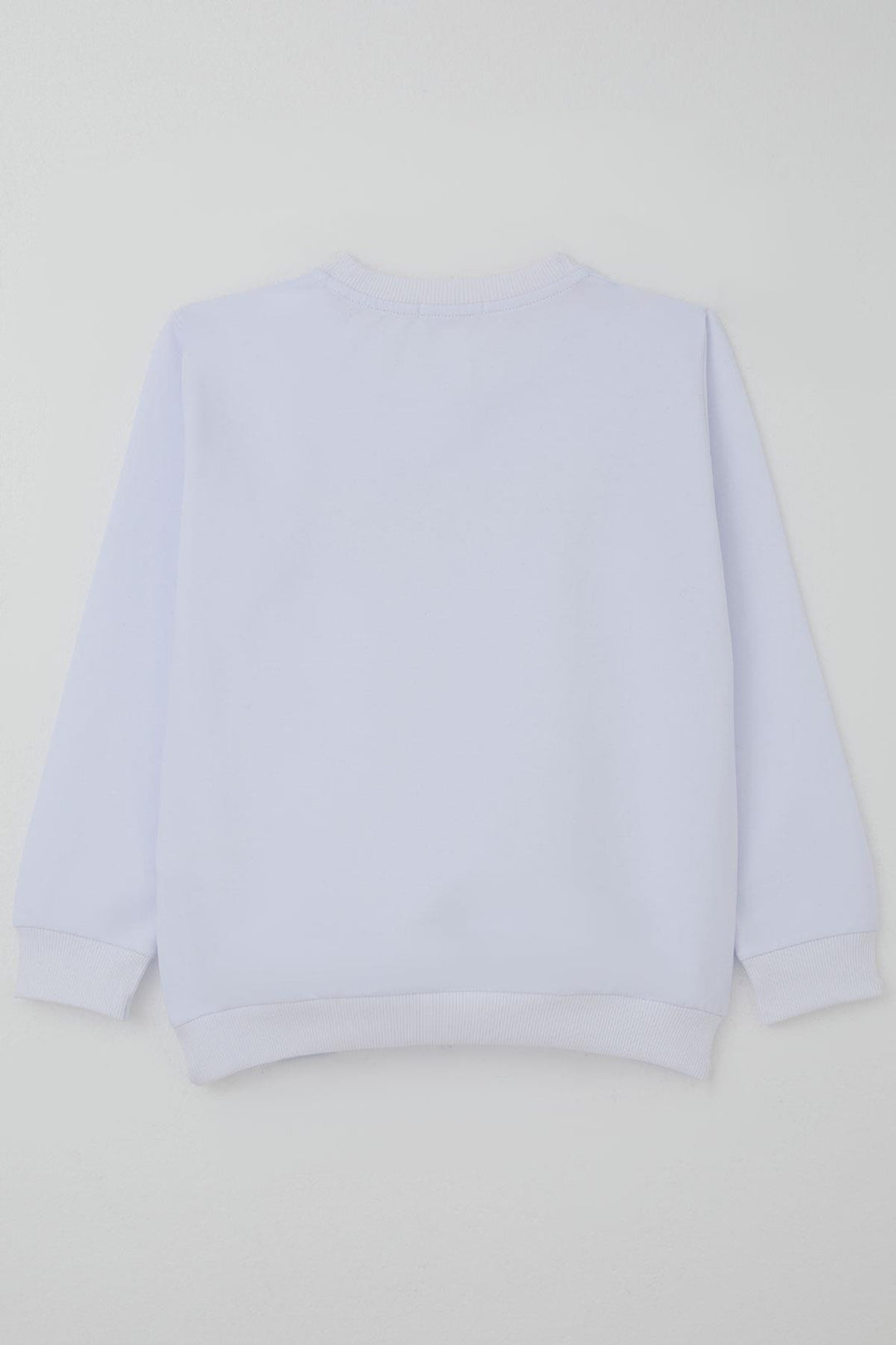 BRE Breeze Erkek Çocuk Sweatshirt Yazı Baskılı 84 Yaş, Beyaz - Korydallós
