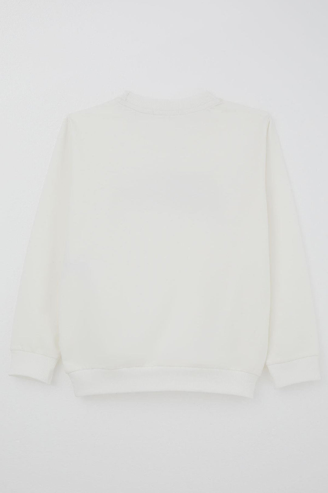 BRE Breeze Boys' Sweatshirt with Printed Text, 84 Years, Ecru - Villach